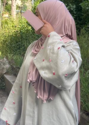 Hijab Jersey Premium Frisé