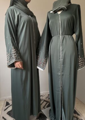 Abaya Baya verte