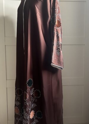 Abaya LOUISA chocolat