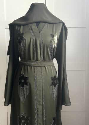 Abaya SOFIA vert olive