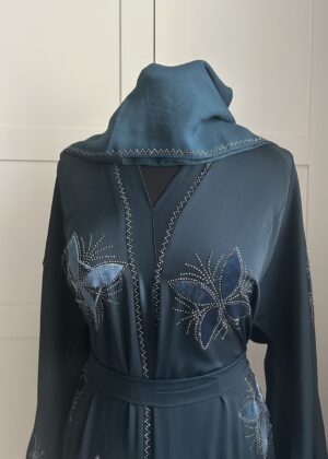 Abaya SOFIA Vert Turquoise