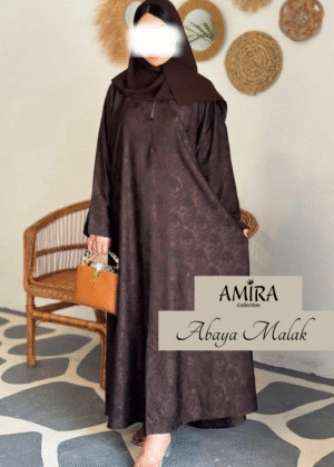 Abaya MALAK en jacquard